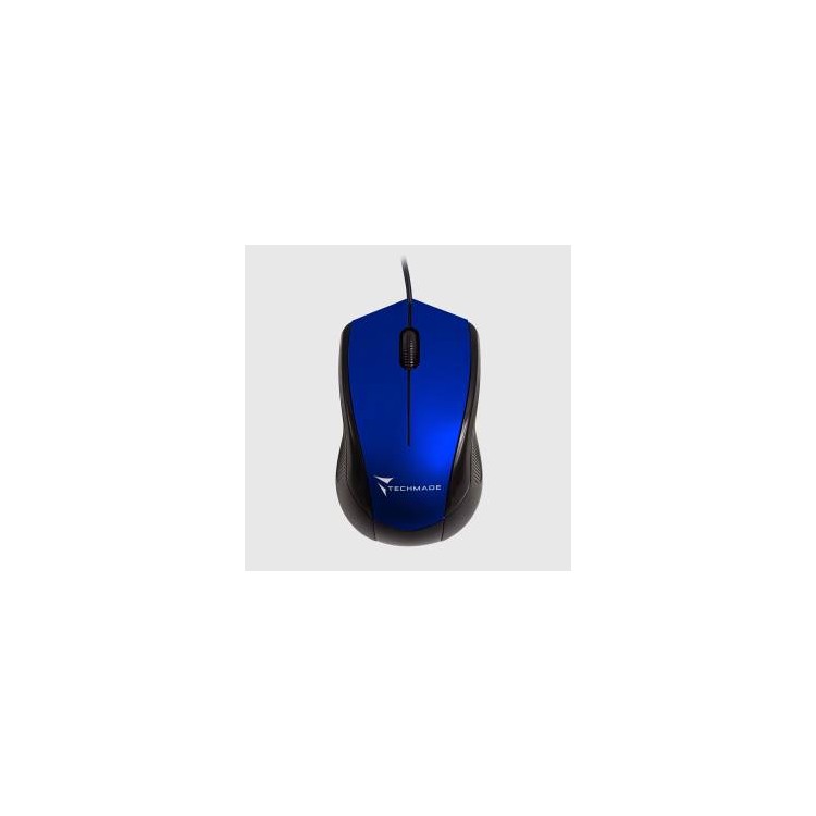 Techmade Mouse Ottico Usb Con Filo TM-XJ15 Blue