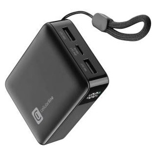 Cellularline Powerbank Telco 10000mAh Lcd Fast 20w 2 Usb-C/ 1 Usb-A