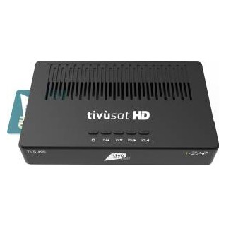 I-Zap Decoder TVS495 DVB-S2 HEVC 10 BIT HD/USB Tiv?sat + Telecomando Universale 2in1
