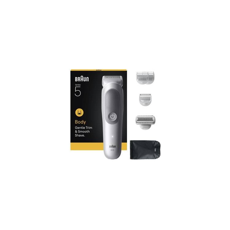 Braun Regolabarba Body Groomeer Uomo BG 5550 Impermeabile + Accessori