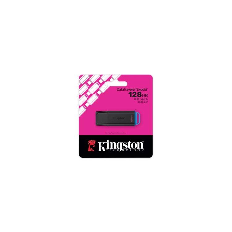 Kingston Pendrive USB-A 3.2128GB DTX/128GB Nero/Blu