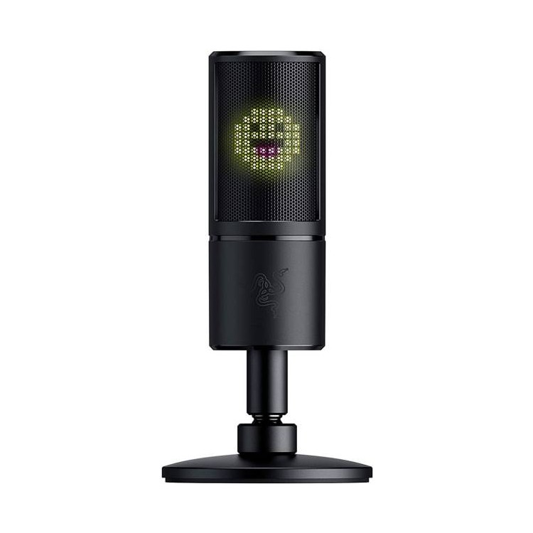 Razer Microfono Seiren Emote USB Disp./LED 8Bit Condens.Cardioide
