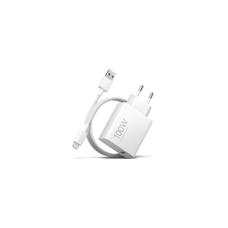 Xiaomi 100W Wall Charger Type-A + Cable Type-C Fast Charge