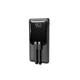 Techmade Powerbank Gembird Ricarica Rapida 20W 10000mAh Nero