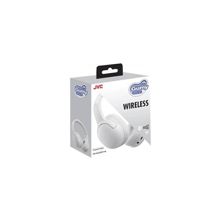 JVC Cuffie HA-SG20BT Gumy Coconut White