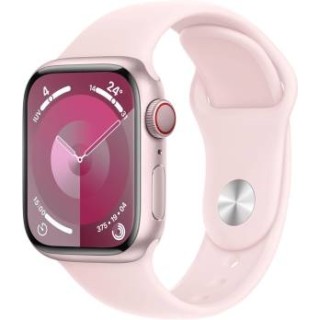 Apple Watch Serie?9 Cell 41mm Aluminium Pink Sport Band Light Pink S/M MRHY3QL/A
