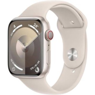 Apple Watch Serie?9 Cell 45mm Aluminium StarLight Sport Band StarLight M/L MRM93QL/A