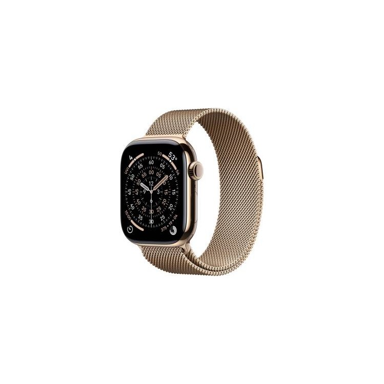 Apple Watch Serie 11 Cell 42mm TC/Gold Loop Milanese ITA MF8Y4QL/A