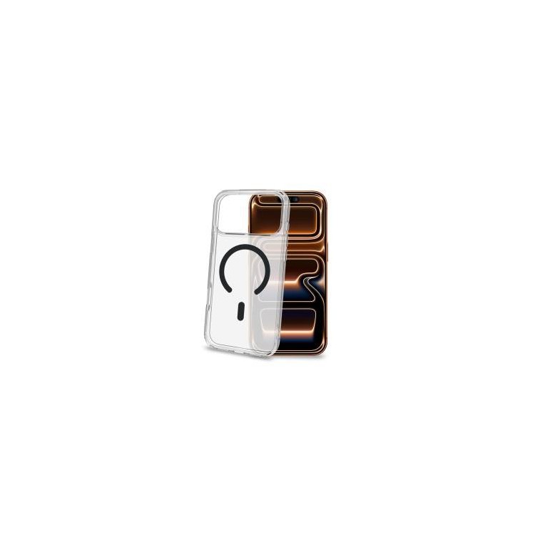 Celly Gelskin Magsafe Trasp. Cover Iphone 18 PRO Max/17 Pro Max Gray