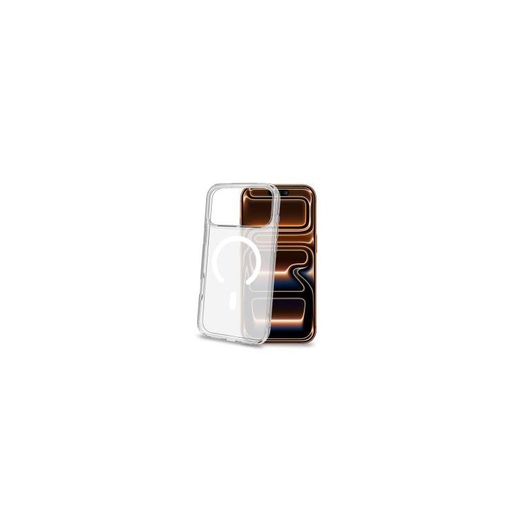 Celly Gelskin Magsafe Trasp. Cover Iphone 18 PRO Max/17 Pro Max Wht