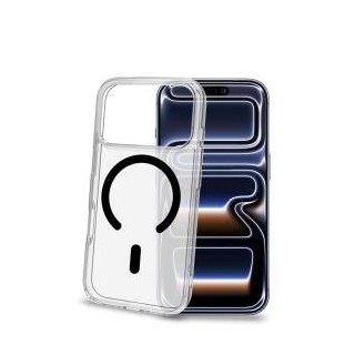 Celly Gelskin Magsafe Trasp. Cover Iphone 18 PRO/17 Pro Black