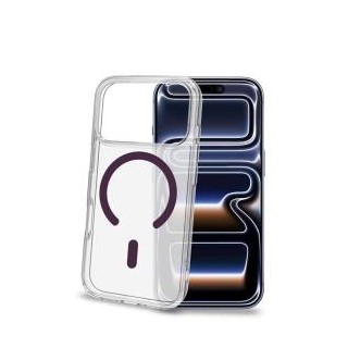 Celly Gelskin Magsafe Trasp. Cover Iphone 18 PRO/17 Pro Cherry