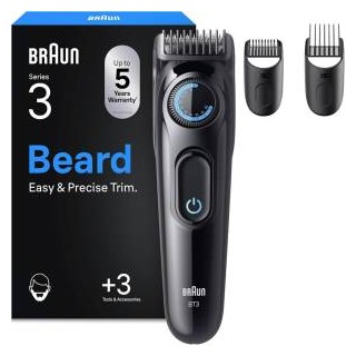 Braun Regolabarba Trimmer Series 3 BT3520 Black/Blue