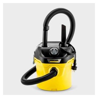 Karcher Aspirapolvere Bidone Liquidi+Solidi 12Lt 1000w C/Ruote