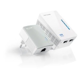 TP Link WiFi TL-WPA4220 Kit Powerline Wi-Fi AV600 White