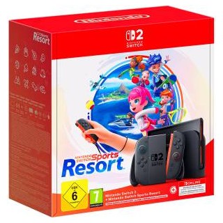 Switch 2 Console Black + Nintendo Switch Sports Resort