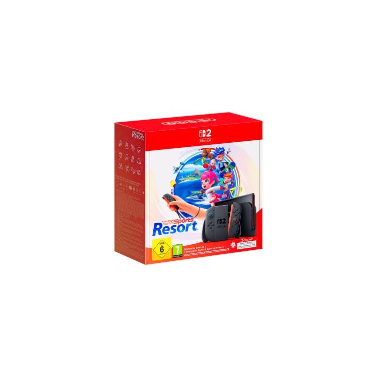 Switch 2 Console Black + Nintendo Switch Sports Resort